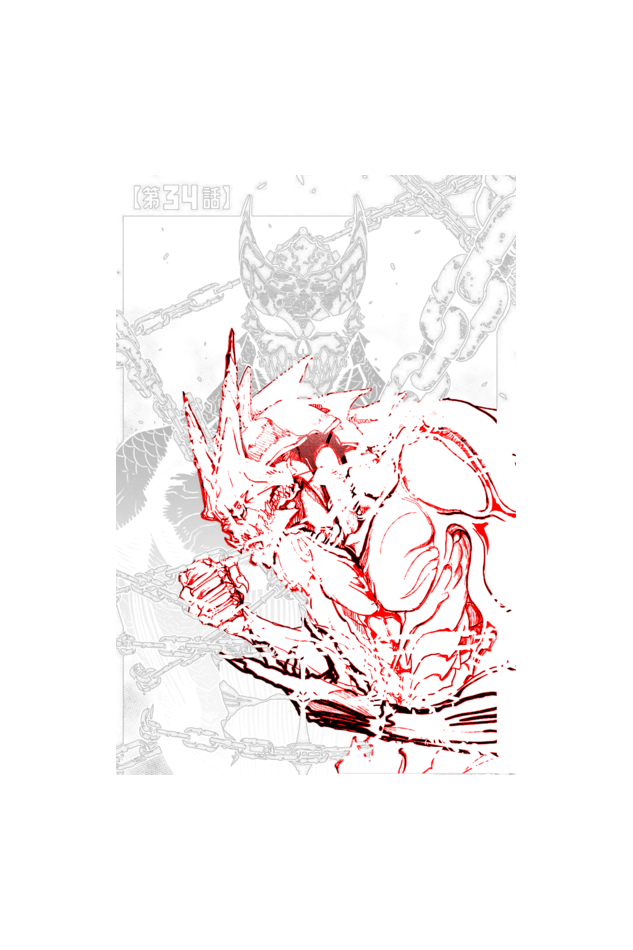 kaiju no 8 oversize tshirt
