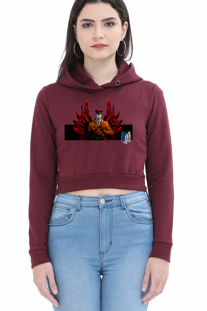 FHH02 / ERWIN CROP HOODIE FOR WOMEN