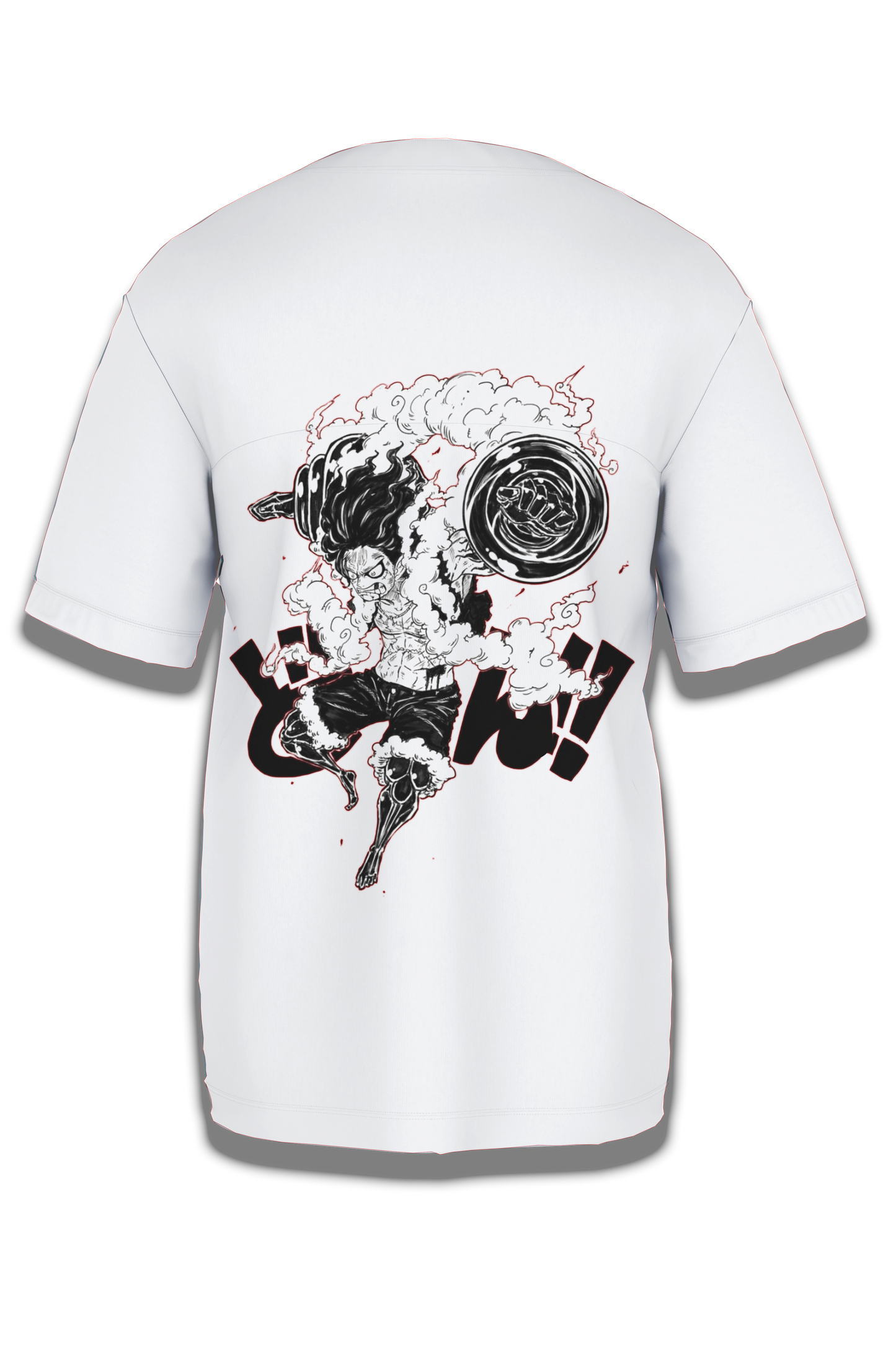 O07 LUFFY GEAR 4 OVERSIEDTSHIRT