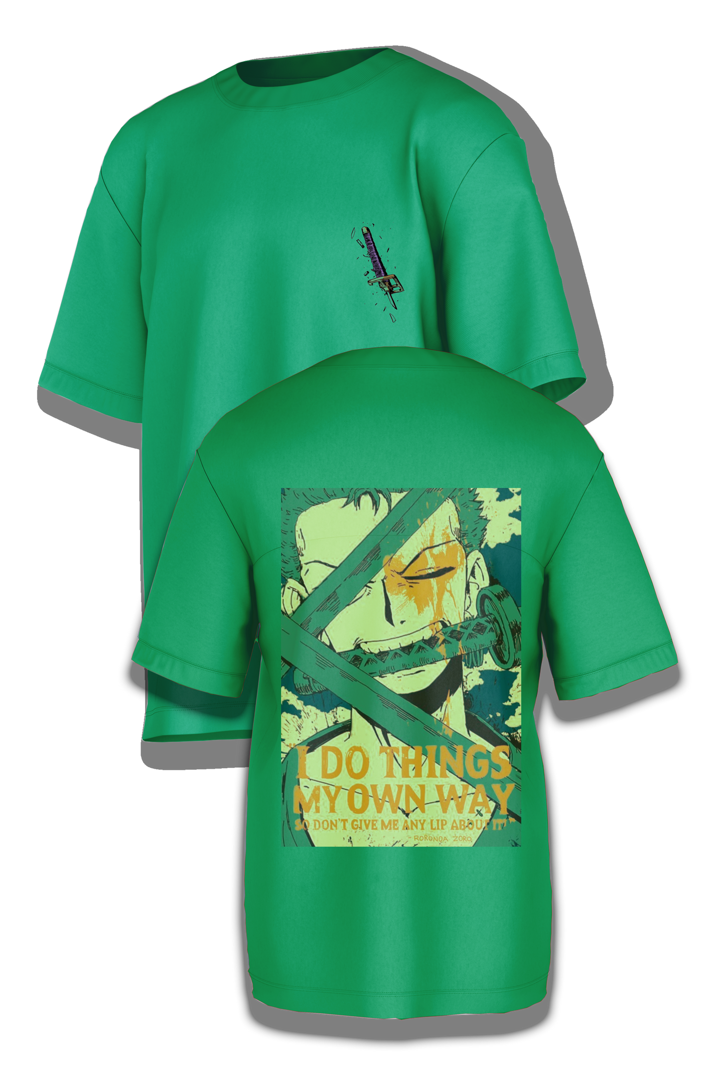 O011 ZORO OVERSIEDTSHIRT