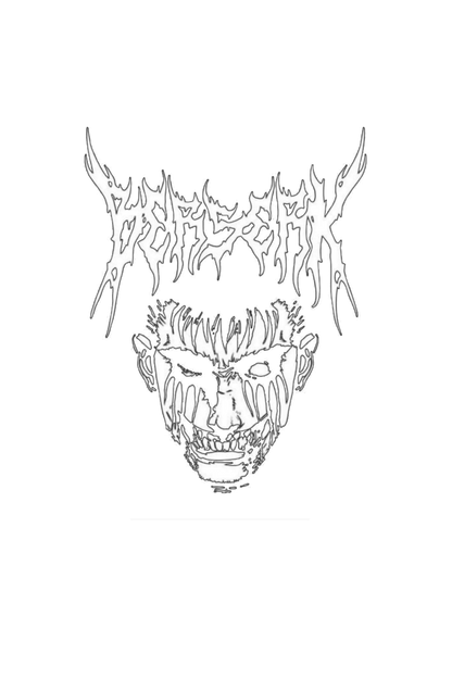 O02 BERSERK OVERSIEDTSHIRT