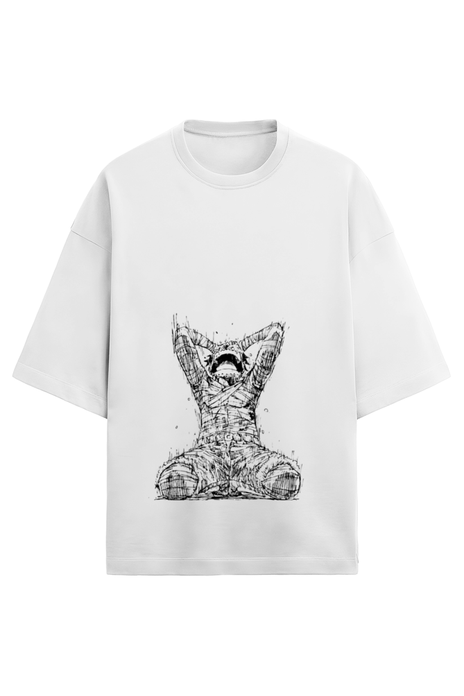 O06 LUFFY OVERSIEDTSHIRT