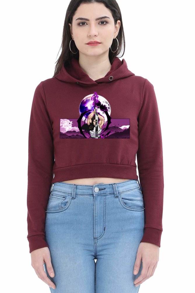 FHH03 / YAMI CROP HOODIE  FOR WOMEN