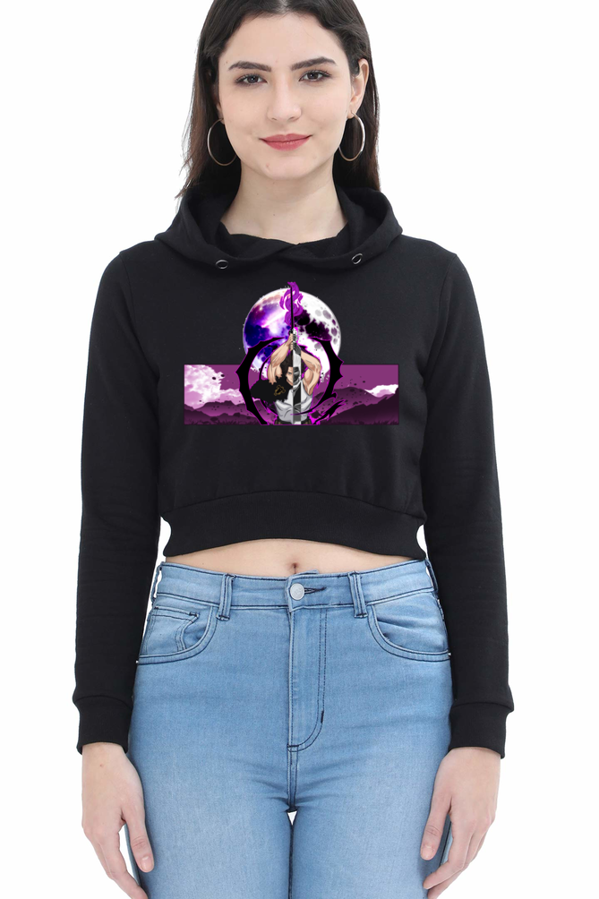 FHH03 / YAMI CROP HOODIE  FOR WOMEN