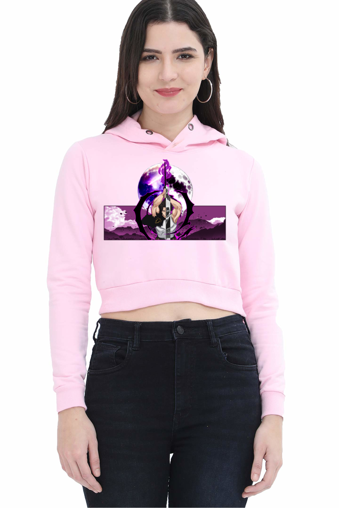 FHH03 / YAMI CROP HOODIE  FOR WOMEN