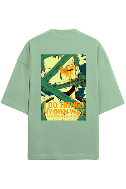 O011 ZORO OVERSIEDTSHIRT