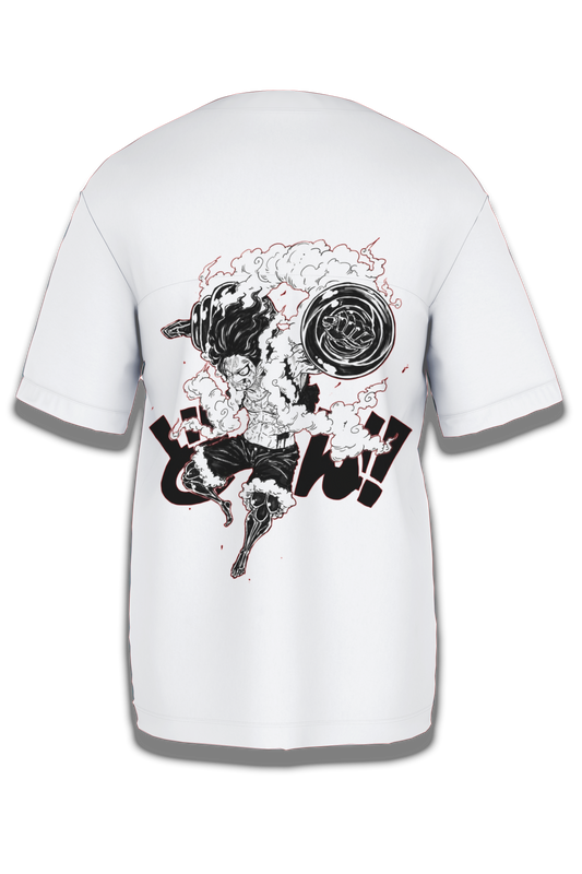 O07 LUFFY GEAR 4 OVERSIEDTSHIRT