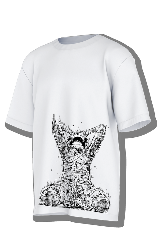 O06 LUFFY OVERSIEDTSHIRT